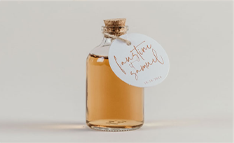 Fiole rhum arrangé :univers