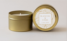 Bougie personnalisée :univers