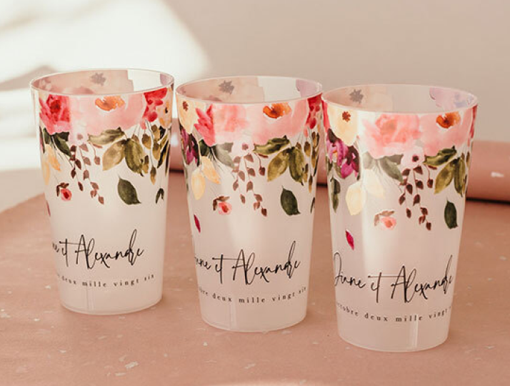 Gobelet Personnalisé Mariage Champêtre Pas Cher Votre petit panier