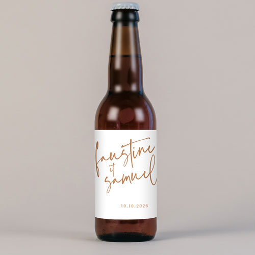 Bière de mariage Annecy à personnaliser