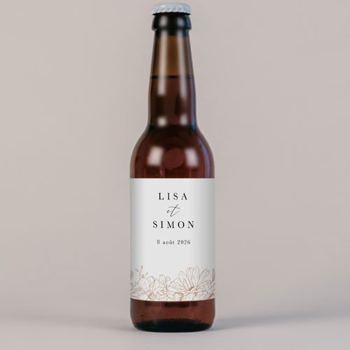 Bière de mariage Devon à personnaliser