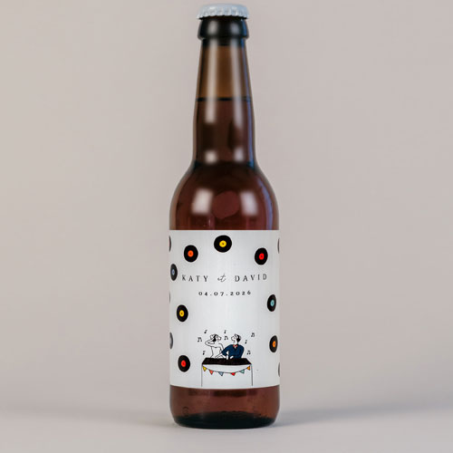 Bière de mariage Djs à personnaliser