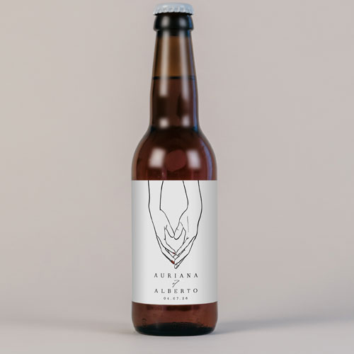 Bière de mariage Lola à personnaliser