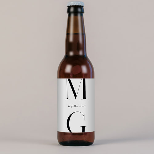 Bière de mariage Milan à personnaliser