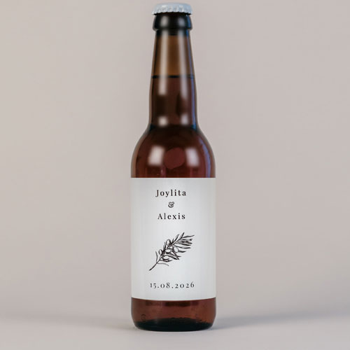 Bière de mariage Olivier à personnaliser