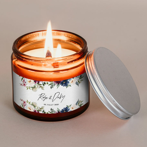 Bougie apothicaire de mariage Belladone à personnaliser