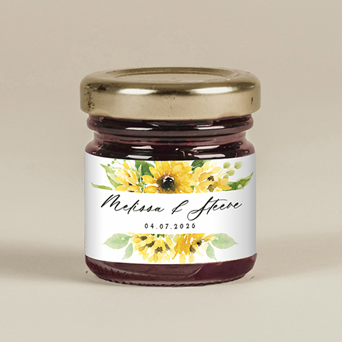 Confiture de mariage Ama à personnaliser