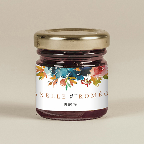 Confiture de mariage Nova à personnaliser