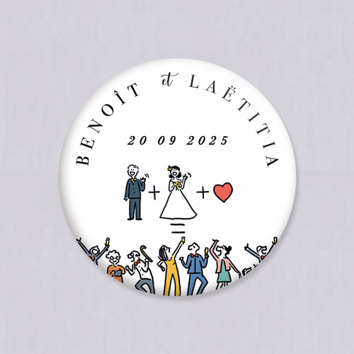 Décapsuleur de mariage Addition à personnaliser