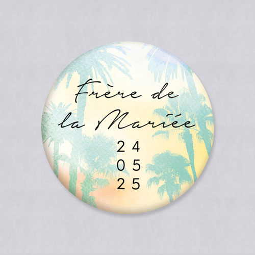 Décapsuleur de mariage Beach à personnaliser
