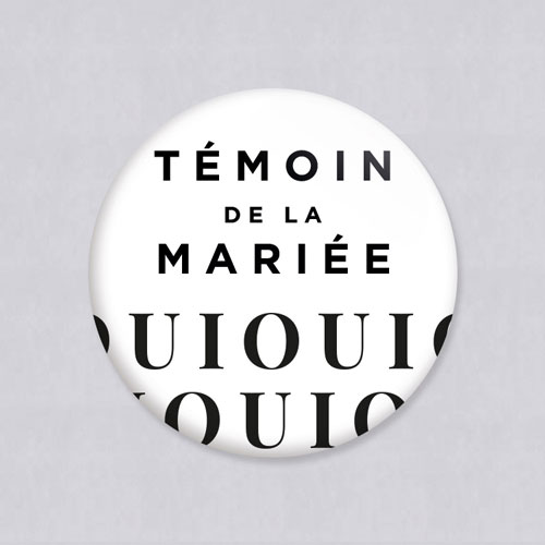 Décapsuleur de mariage Lettering à personnaliser