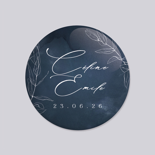Décapsuleur de mariage Navy à personnaliser