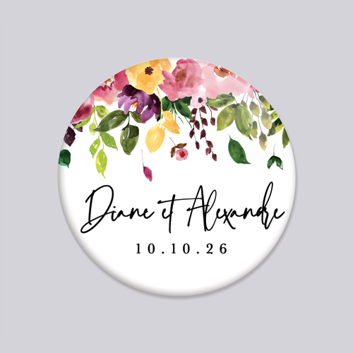 Décapsuleur de mariage Pensée à personnaliser
