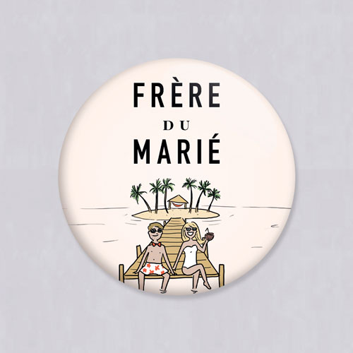 Décapsuleur de mariage Ponton à personnaliser
