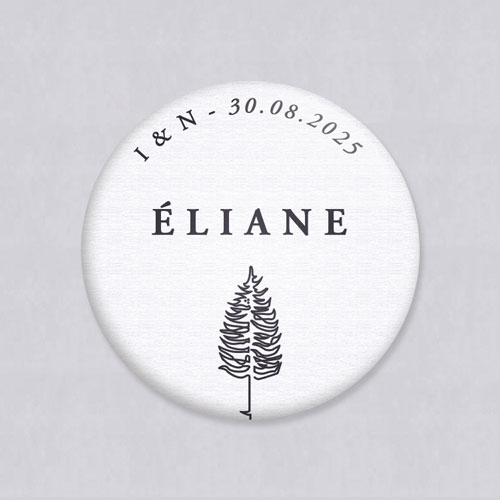 Décapsuleur de mariage Tall tree à personnaliser