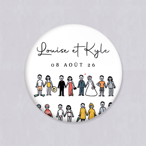 Décapsuleur de mariage Tenues à personnaliser
