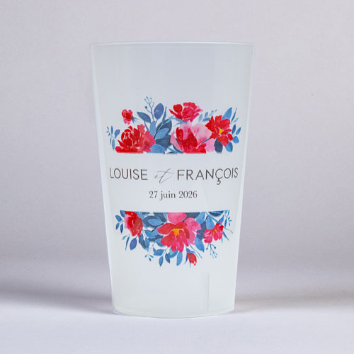 Gobelet de mariage Charlotte à personnaliser
