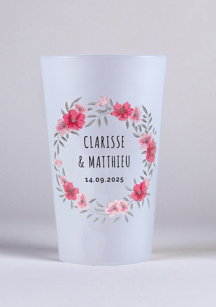 Gobelet mariage personnalisé - Ecocup Réutilisable