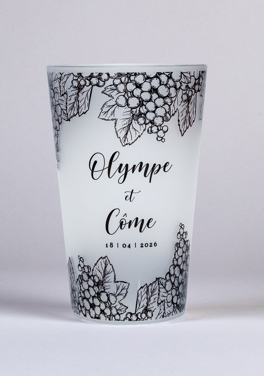 Ecocup pour mariage  Web, enseignes, imprimerie