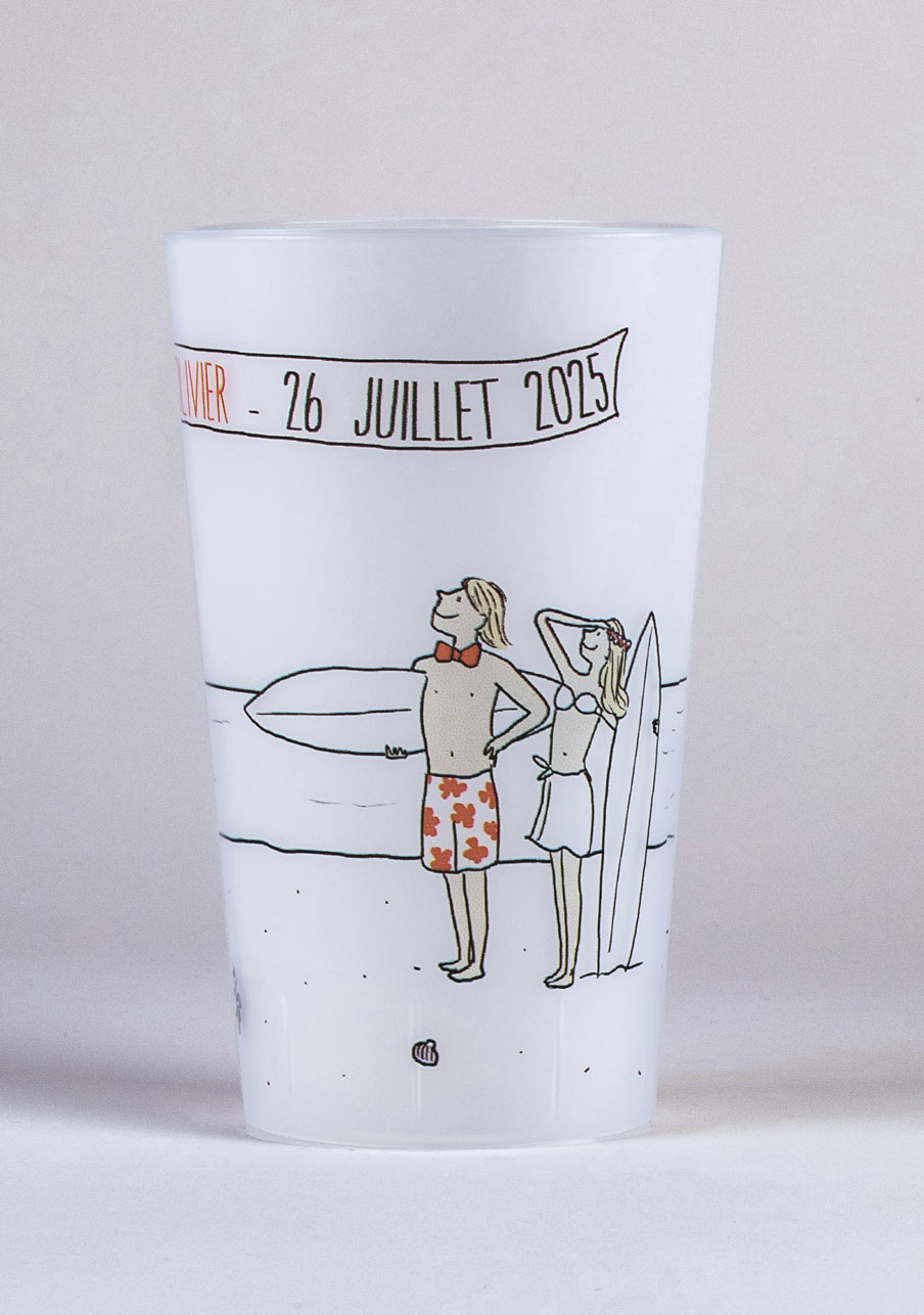 GOBELETCUP®, Gobelet Personnalisé Réutilisable