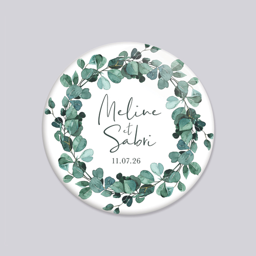 Magnet de mariage Ema à personnaliser