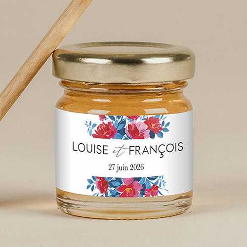Miel de mariage Charlotte à personnaliser