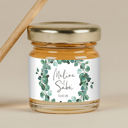 Miel de mariage Ema à personnaliser