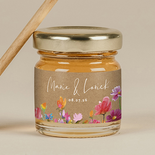 Miel de mariage Stellaire à personnaliser