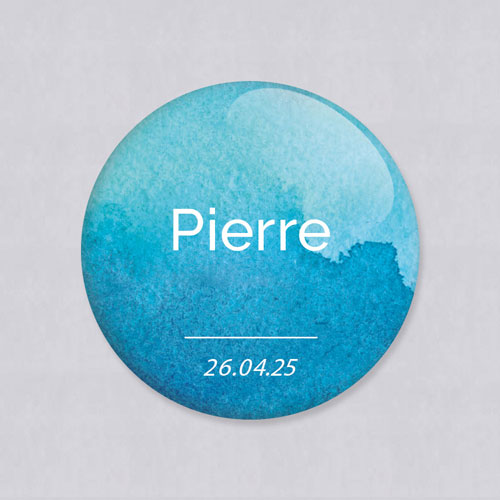 Miroir de mariage Aquatique à personnaliser