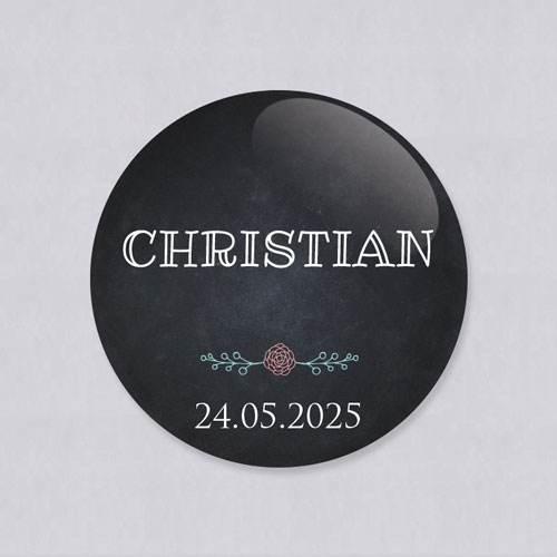 Miroir de mariage Ardoise à personnaliser