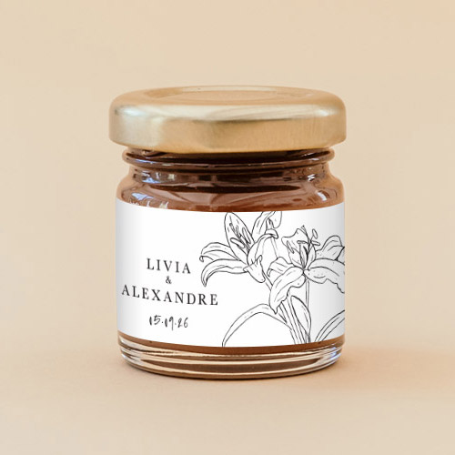 Pâte à tartiner de mariage Dallma à personnaliser