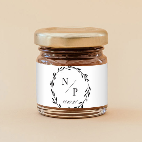 Pâte à tartiner de mariage Livia à personnaliser