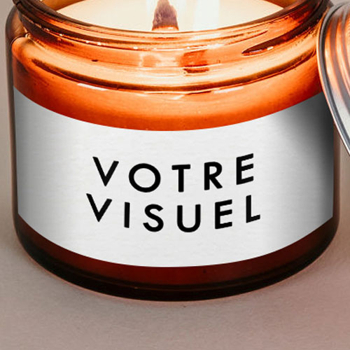 Sticker bougie de mariage Sur mesure à personnaliser