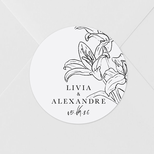 Sticker de mariage Dallma à personnaliser