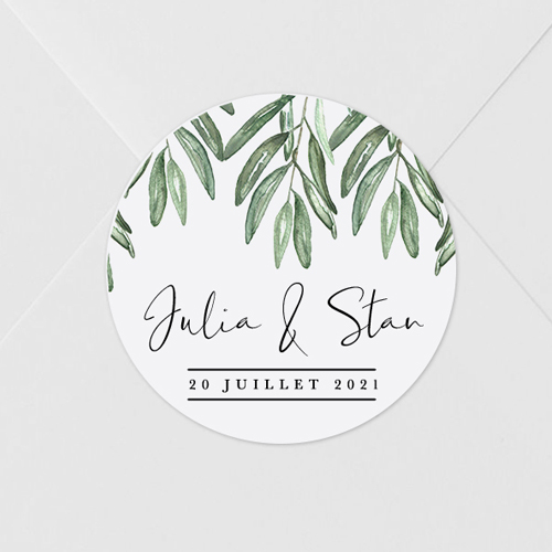 Sticker de mariage Roma à personnaliser