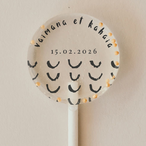 Sucette de mariage Post-scriptum à personnaliser