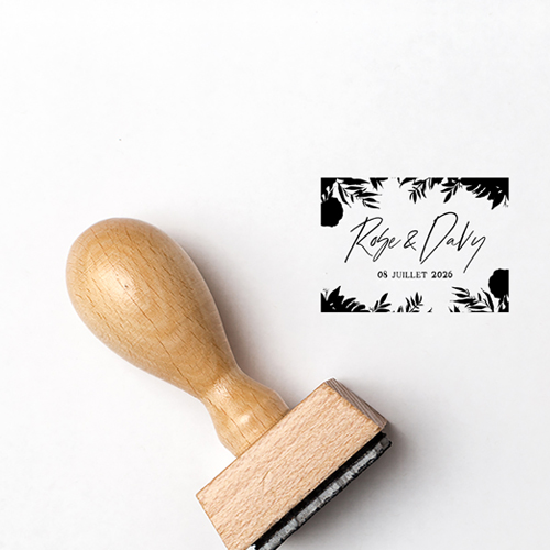 Tampon de mariage Belladone à personnaliser