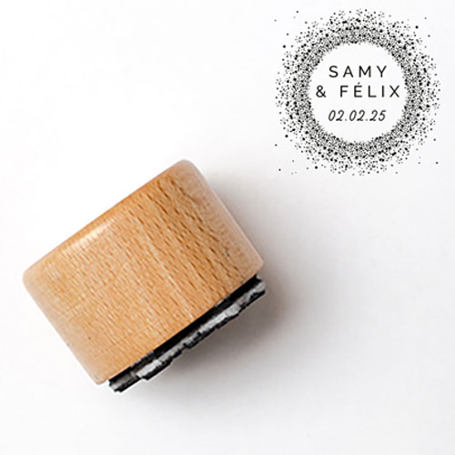 Tampon de mariage Constellation à personnaliser
