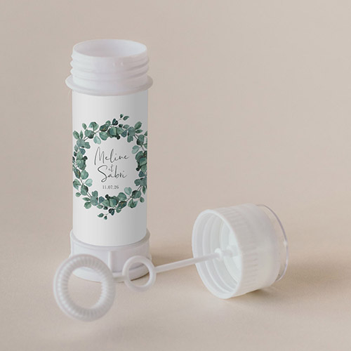 Tube à bulle de mariage Ema à personnaliser