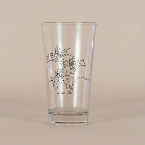 Verre à bière de mariage Dallma à personnaliser