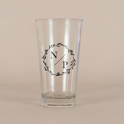 Verre à bière de mariage Livia à personnaliser