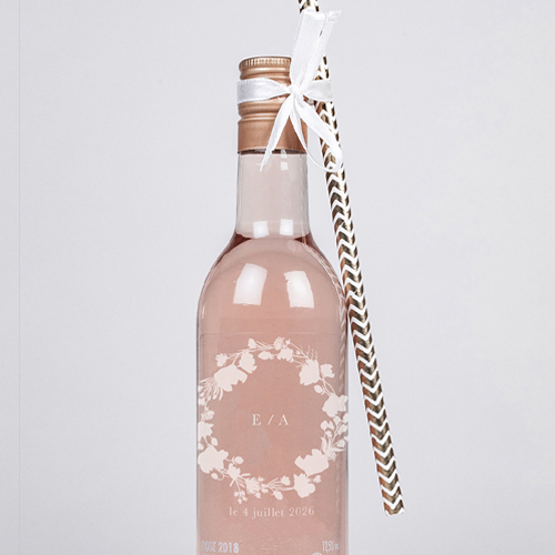 Rosé de mariage Alexandria à personnaliser