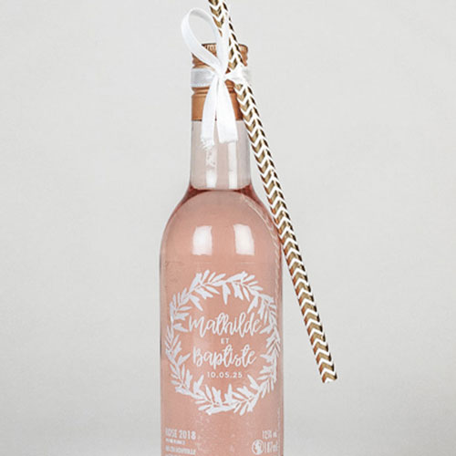 Rosé de mariage Natural à personnaliser