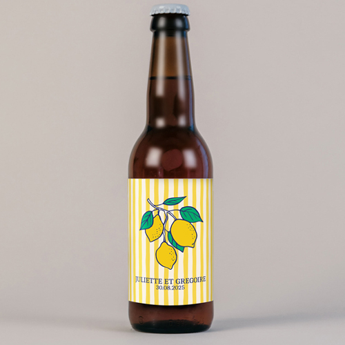 Bière de mariage Acidulé à personnaliser