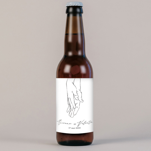 Bière de mariage Alliance à personnaliser