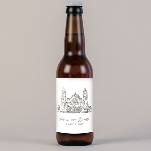 Bière de mariage Basilia à personnaliser