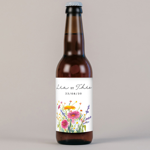 Bière de mariage Bucolique à personnaliser