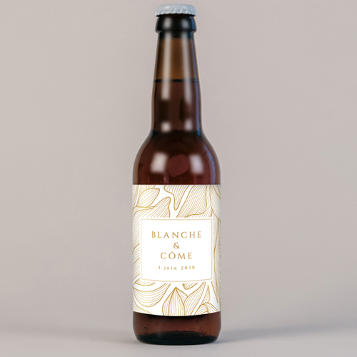 Bière de mariage Chantilly à personnaliser