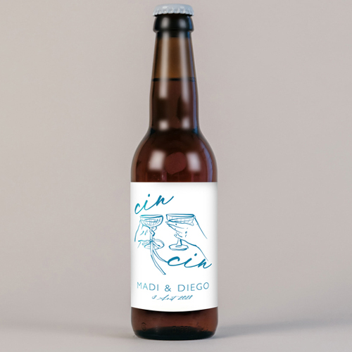 Bière de mariage Cincin à personnaliser