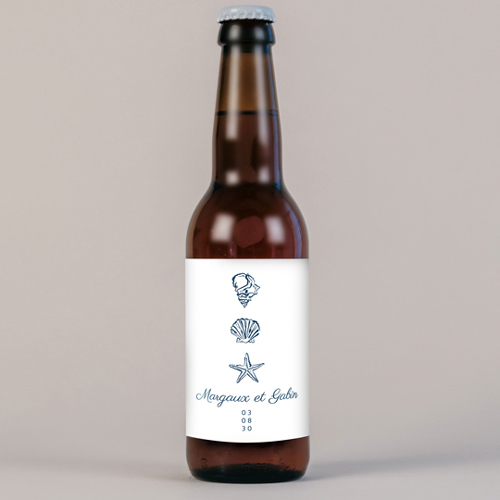 Bière de mariage Paloma à personnaliser